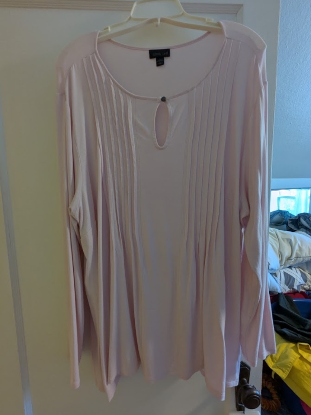 J. Jill Pale Pink Knit Top, Women's Plus 2x